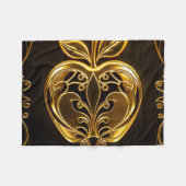 Aplle´1 Fleece Deken (Voorkant (Horizontaal))