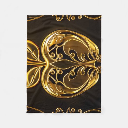 Aplle´1 Fleece Deken (Voorkant)