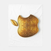 Aplle´4 Fleece Deken (Voorkant)