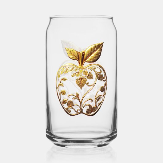 Aplle Blikvorm Glas (Achterkant)