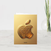 Aplle Feestdagen Kaart (Achterkant)