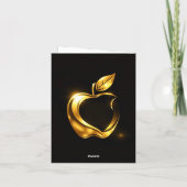 Aplle Feestdagen Kaart (Achterkant)