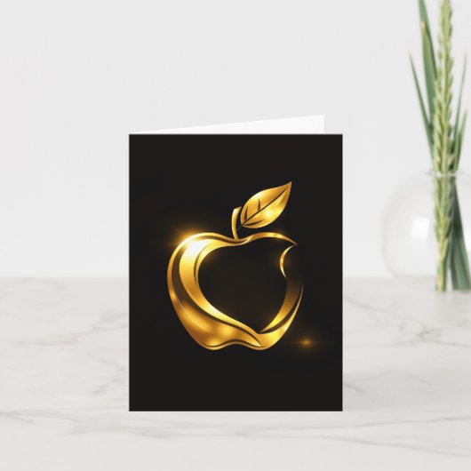 Aplle Feestdagen Kaart (Voorkant)