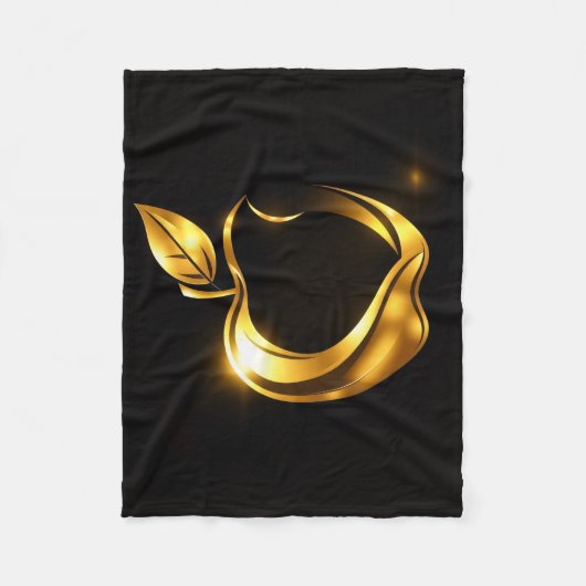 Aplle Fleece Deken (Voorkant)