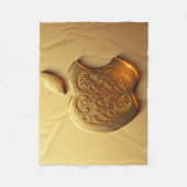 Aplle Fleece Deken (Voorkant)