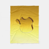 Aplle Fleece Deken (Voorkant)