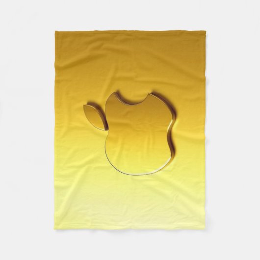 Aplle Fleece Deken (Voorkant)