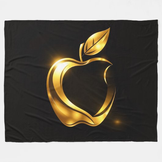 Aplle Fleece Deken (Voorkant (Horizontaal))