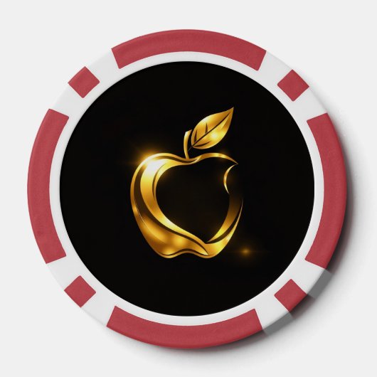 Aplle Poker Chips (Achterkant)