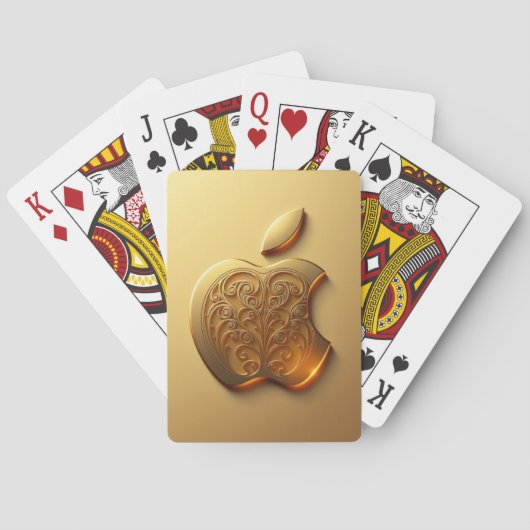 Aplle Pokerkaarten (Achterkant)