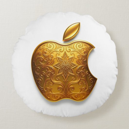 Aplle Rond Kussen (Voorkant)