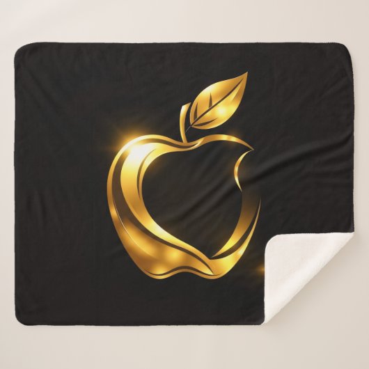 Aplle Sherpa Deken (Voorkant (horizontaal))