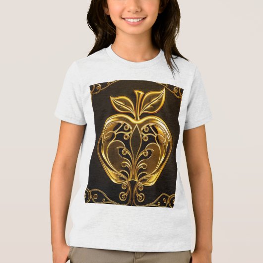 Aplle Tri-Blend Shirt (Voorkant)