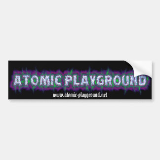 APLogoBumper, www.atomic-playground.net Bumpersticker