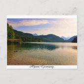 Aplsee, Hohenschwangau, Duitsland Briefkaart (Voorkant)
