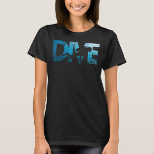 Apnea Diver Freediver Scuba Diver 3 T-shirt