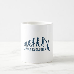 Apnea Evolution Freediver Free Diving Free Diver Koffiemok