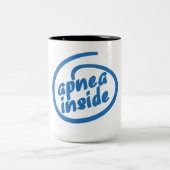 Apnée à l'intérieur de Mug (Centre)