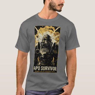 Apo Survivor Welkom in mijn post Apocalyptische we T-shirt