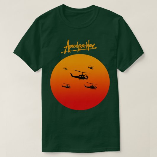 Apocalyps Now Sunset T-shirt (Design voorkant)