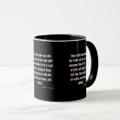 Apocalypse 17:14 KJV Bible Verse Mug à deux tons (Devant droit)