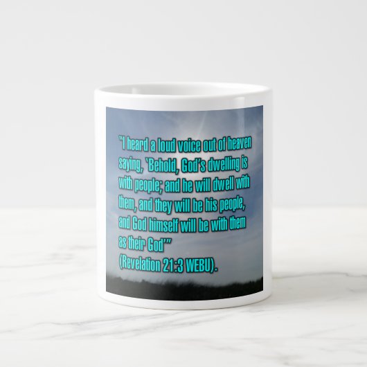 Apocalypse 21:3 WEBU Mug (Devant)