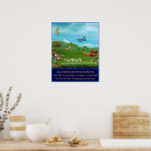 Apocalypse 21:4 Ecriture poster (Cuisine)