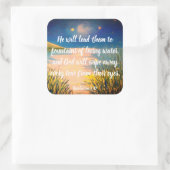 Apocalypse 7:17 Stickers de la Bible chrétienne (Sac)