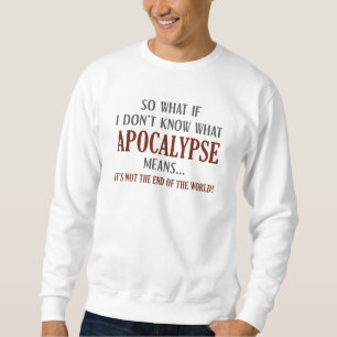 Apocalypse Betekenis Trui