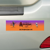 Apocalypse-Bumpersticker Bumpersticker (Op auto)