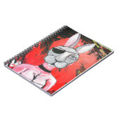 Apocalypse Bunny Friend notebook Notitieboek (Linkerzijde)