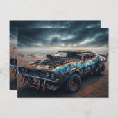 Apocalypse Classic Chevy Camaro Briefkaart (Voorkant / Achterkant)