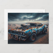 Apocalypse Classic Chevy Camaro Feestdagenkaart (Voorkant / Achterkant)