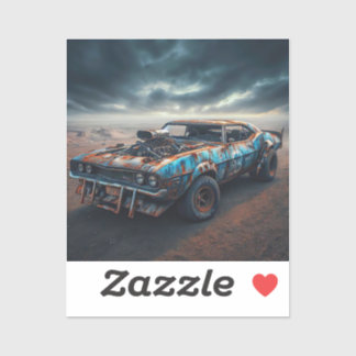 Apocalypse Classic Chevy Camaro Sticker