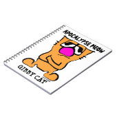APOCALYPSE MIAOU, Carnet Gibby Chat Drôle (Côté gauche)