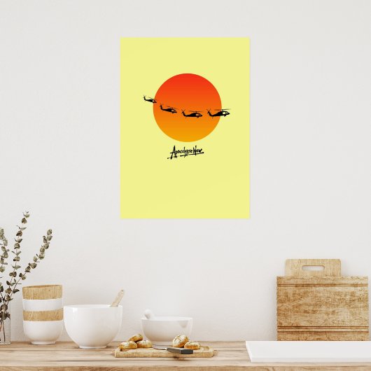 Apocalypse Now minimalistisch shirt Poster (Keuken)