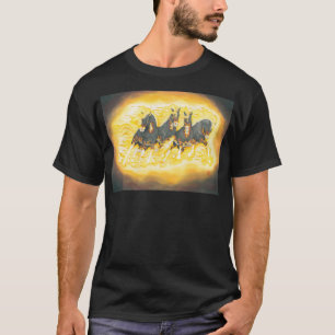 Apocalypse paarden t-shirt