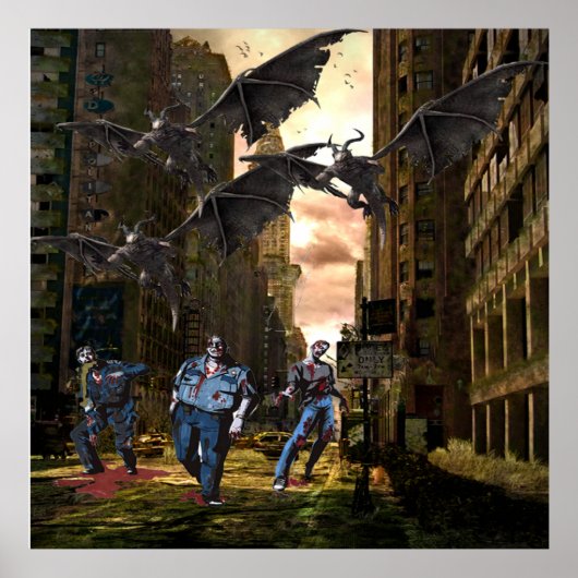 Apocalypse: Toekomstige wereld - Groot Poster aan  (Voorkant)