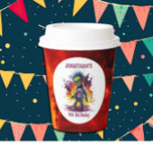 Apocalypse Verjaardag Zombie Jongen Papieren Bekers