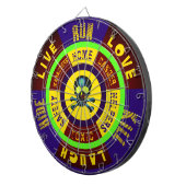 Apocalypse Zone - Live Laugh Love Run - Verbergen  Dartbord (Voorkant Rechts)