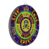 Apocalypse Zone - Live Laugh Love Run - Verbergen  Dartbord (Voorkant Links)