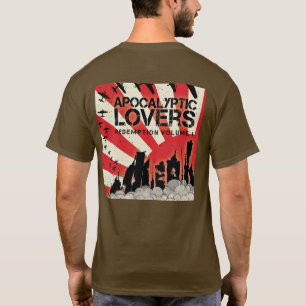 Apocalyptic Lovers - Redemption CD Art T. T-shirt