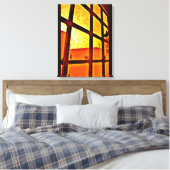 Apocalyptisch Uitzicht Canvas Afdruk (Insitu (Slaapkamer))