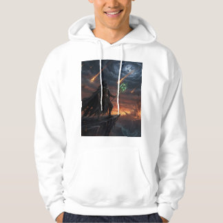Apocalyptische Necromancer Dark Fantasy Hoodie