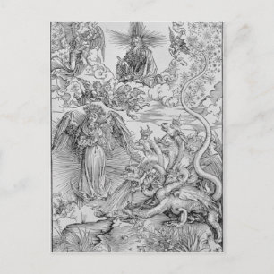 Apocalyptische scène briefkaart