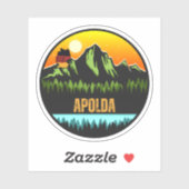 Apolda, Duitsland Sticker (Vel)