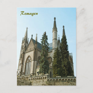 Apollinariskerk in Remagen, Duitsland Briefkaart