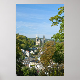 Apollinariskerk in Remagen, Duitsland Poster