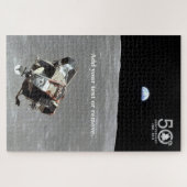 Apollo 11 50th Jubileum, Lunar Lander en Moon Legpuzzel (Horizontaal)