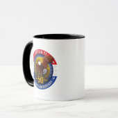 Apollo 11 50th Jubileum Patriotic Moon Eagle - Mok (Voorkant links)